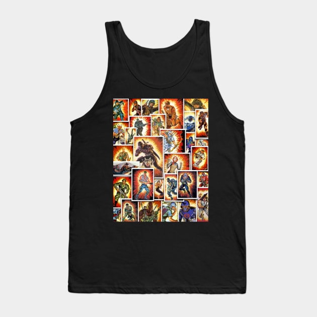 GI Joe card art Tank Top by CaptainOceanSkydive